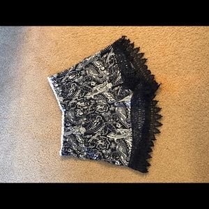 Paisley shorts