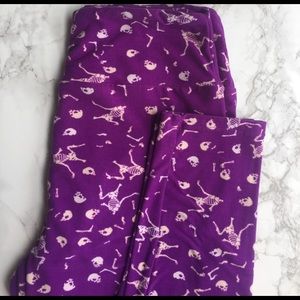Halloween Skeleton/Skull Lularoe Leggings