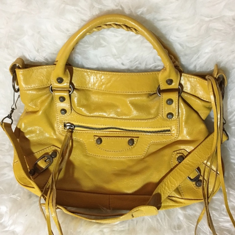 Leather Motorcycle Handbag
