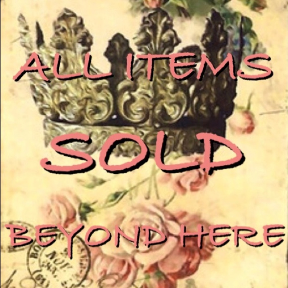 All items sold past this point.