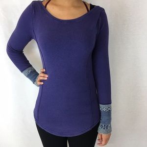 Free People Newbie Rosey Cuff Thermal.