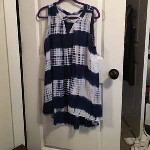 Tie-dyed Swing Sundress