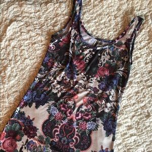 Flowered tank top from Buckle.