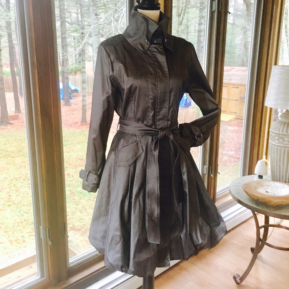 SOLD!!!  Samuel Dong Bubble Trench Coat/Dress
