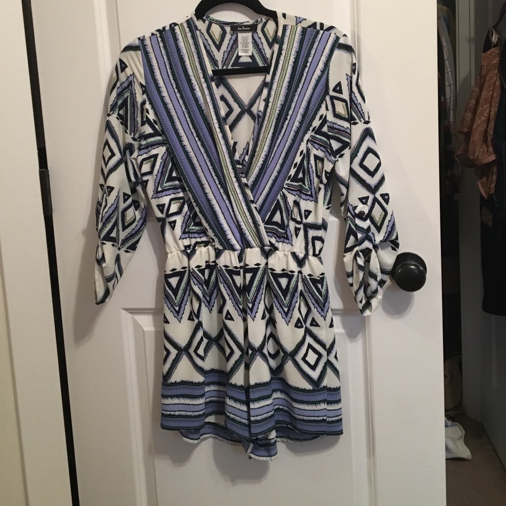 Tribal Printed Romper
