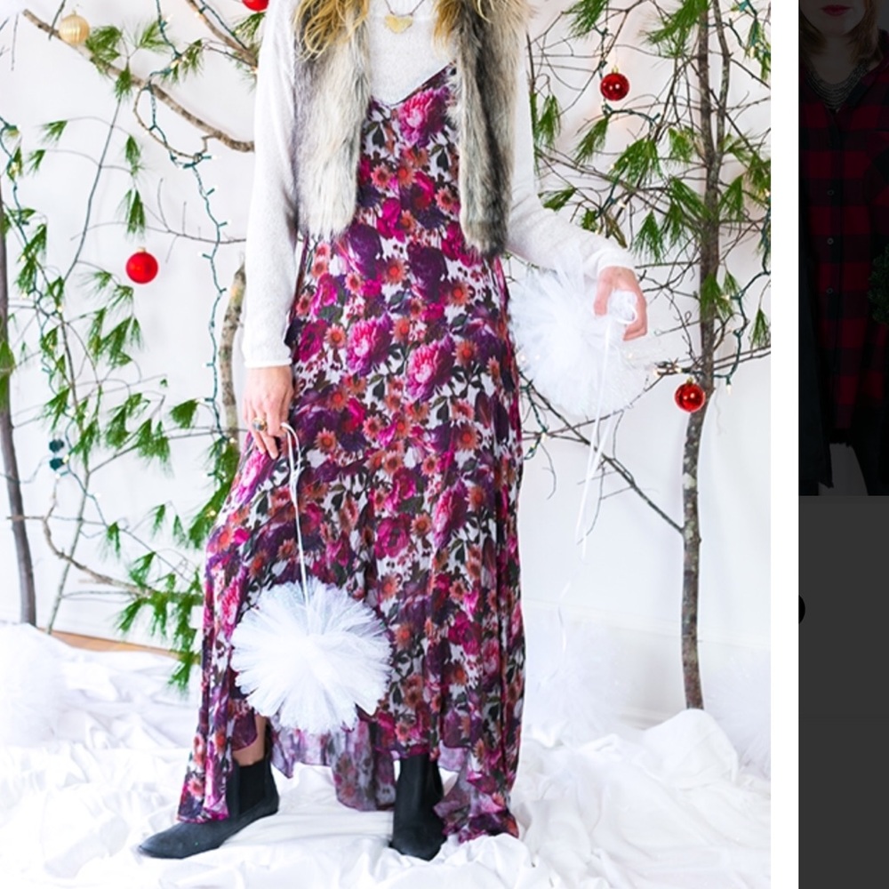 Johnny Was WAVE FLOUNCE MAXI DRESS - Picture 8 of 10
