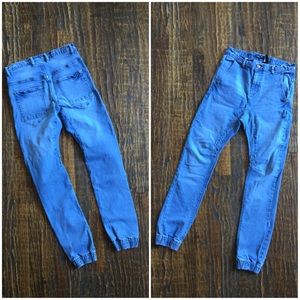 Men's 28 EST: NINETEEN 91 slim denim joggers