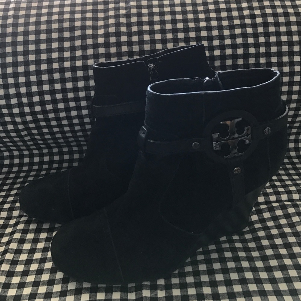 Tory Burch Suede Ankle Boot