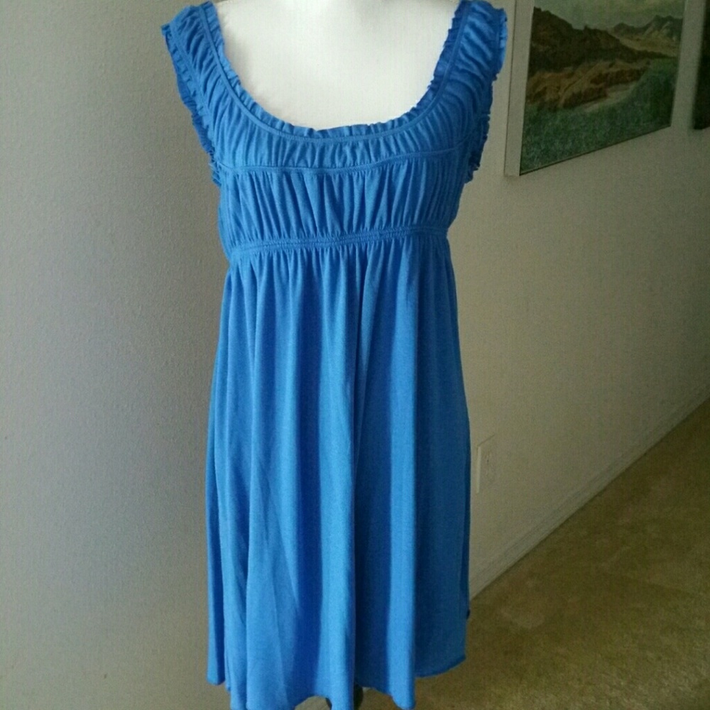 XL Derek Heart Blue Loose dress