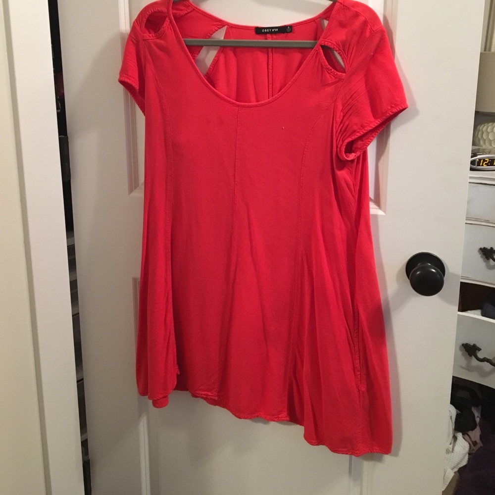 Basic T Shirt Shift Dress