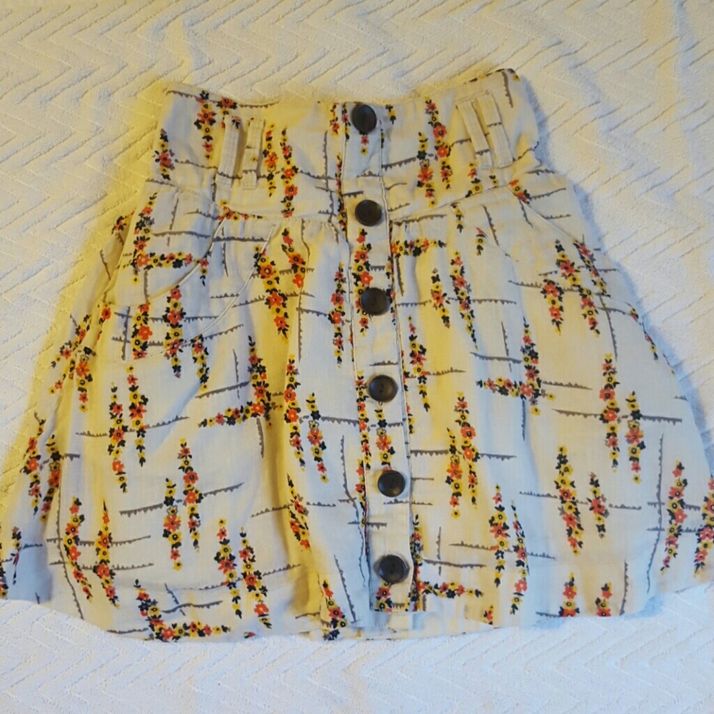 Free people mini skirt