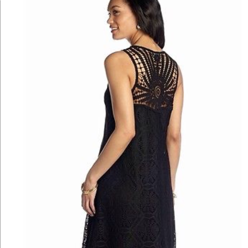 Black crochet dress! Perfect for summer!