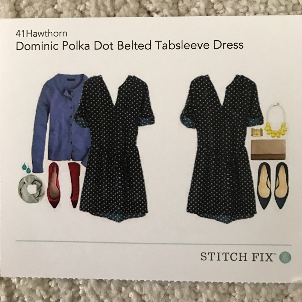 {Stitch Fix} Polka Dot Dress