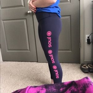 Lululemon x Soul Cycle Cropped Leggings