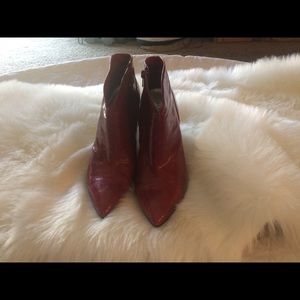 Red Patent Leather BCBGirls Boots