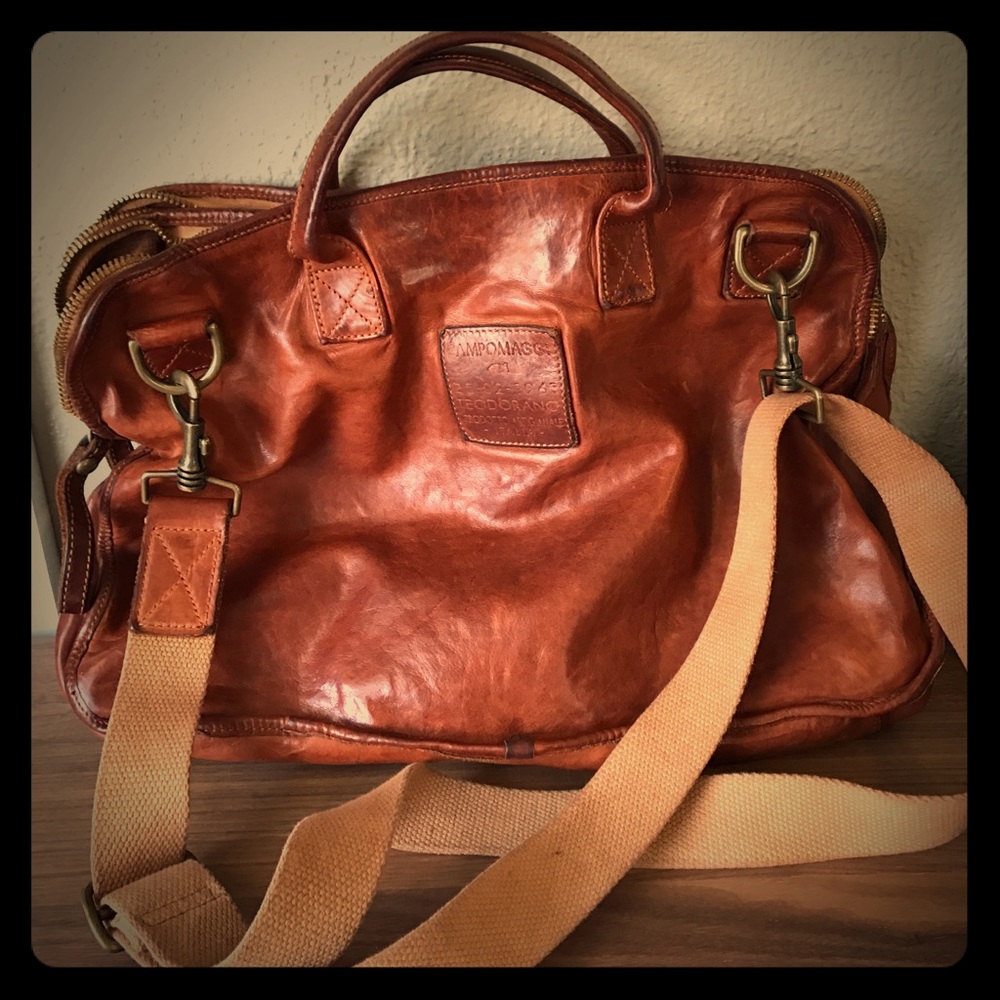 Campomaggi Italian Leather Carrying Bag