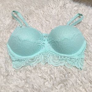 Pink Victoria's Secret lace bralette