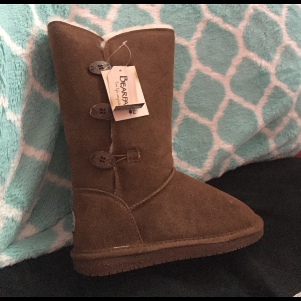 Tall Bearpaw Boots