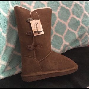 Tall Bearpaw Boots