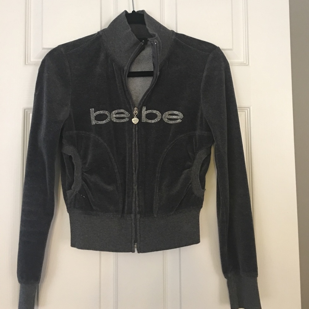 bebe track jacket