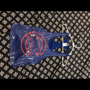 Cubs VS pink sequenced tank