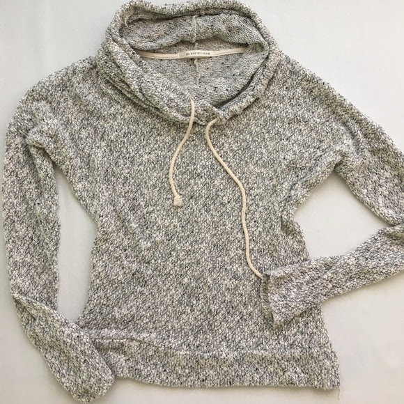 do not distrub Sweaters - Light weight pullover sweater cowl neck gray