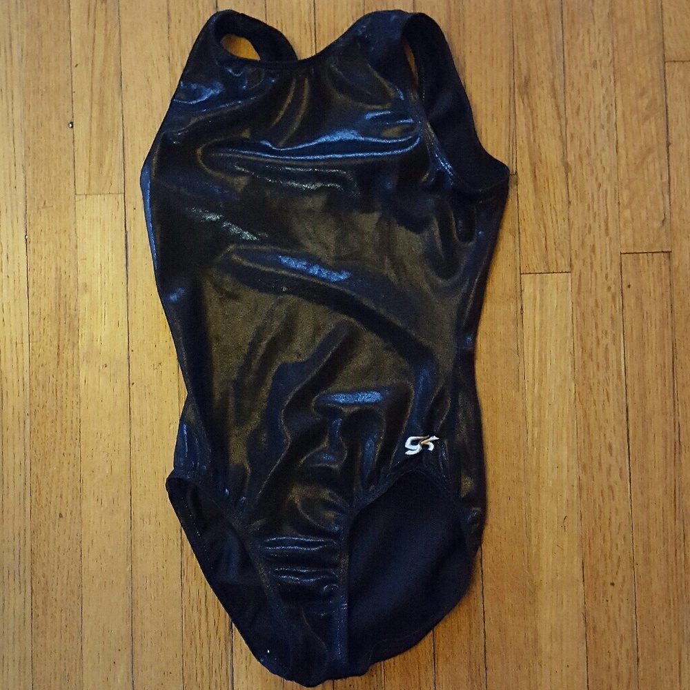 GK by Elite Sportswear leotard, black