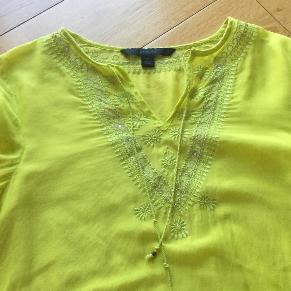 Express sheer top