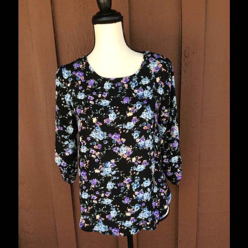 Floral tunic