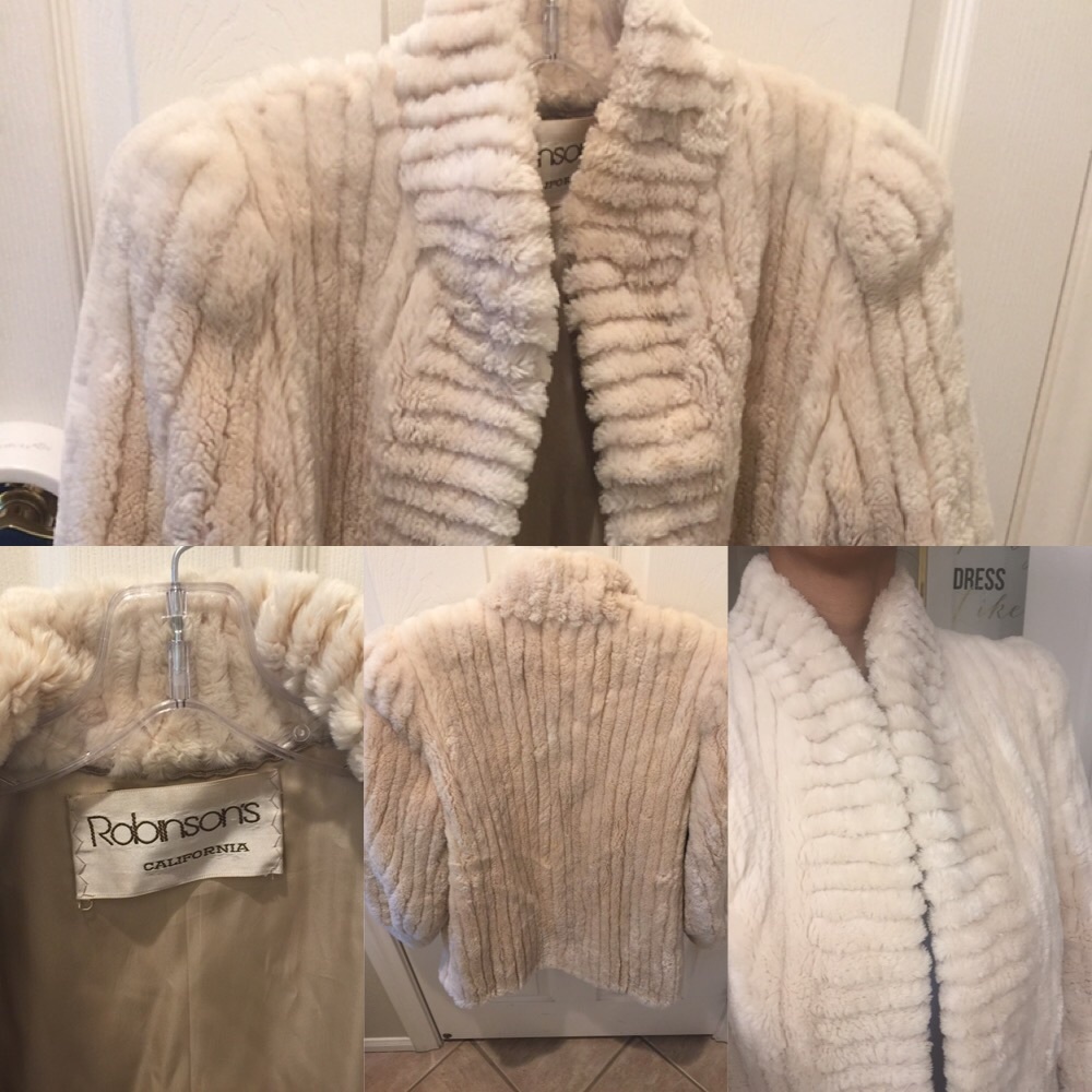 Fur coat sz M