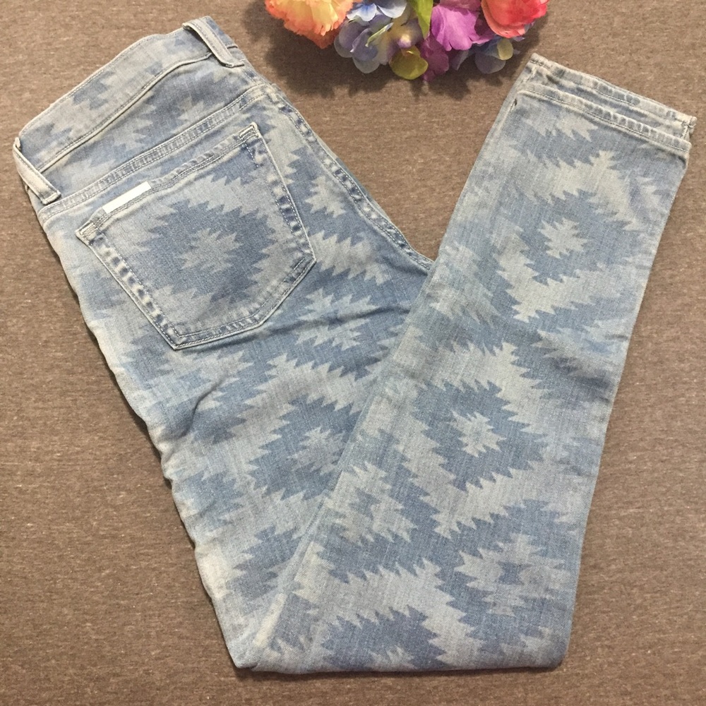 Rock & Republic Berlin Patterned Skinny Jeans