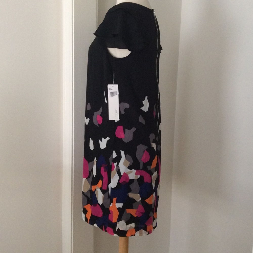 KENSIE SIZE S BLACK COMBO DRESS - Picture 3 of 8
