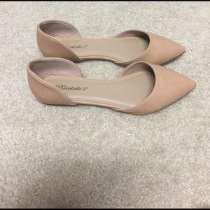 Nude flats from Red Dress Boutique