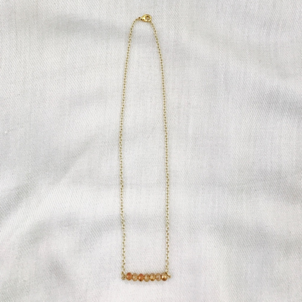 Sparkle Bar Necklace