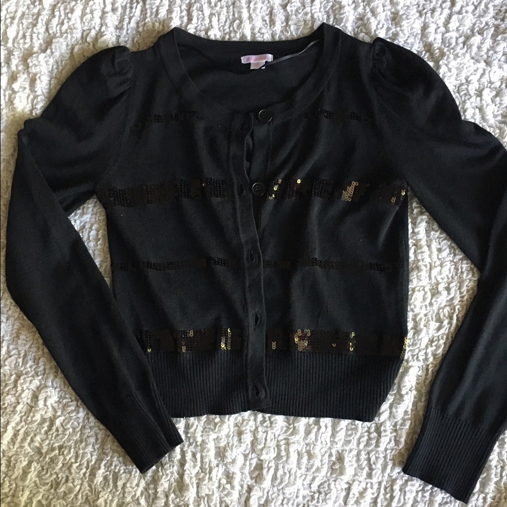 Longsleeve black cardigan