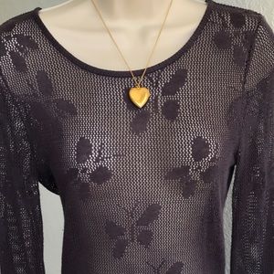 Free People Stylish & Sexy Purple Top