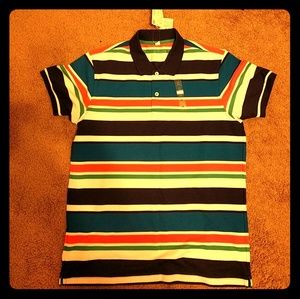 Two Striped Uniqlo Polos