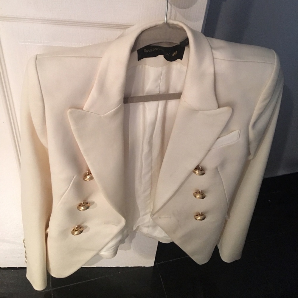 Balmain x HM blazer