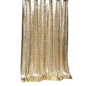 Gold Sequin Photo Booth Backdrop