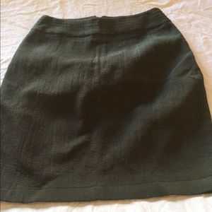 Armani green/black Stretch Skirt