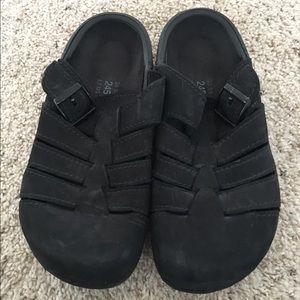 Birkenstocks Leather Clogs