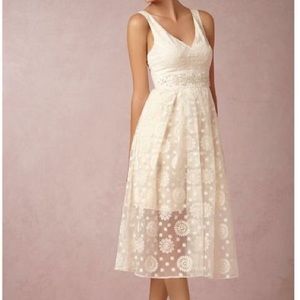 BHLDN ivory dress