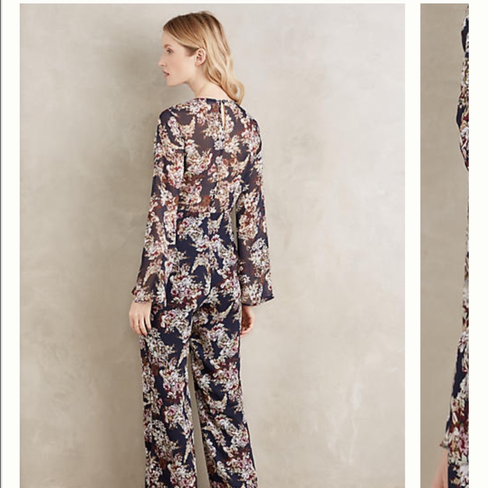 One piece anthropologie floral