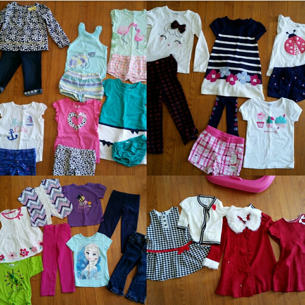 Lot of 2t 3t 4t girls clothing gymboree outfits