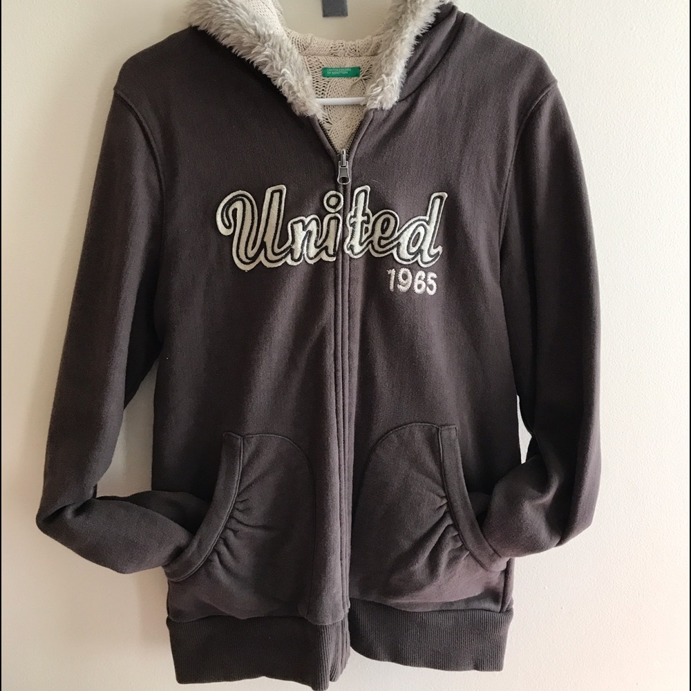 Double sided zipped jacket