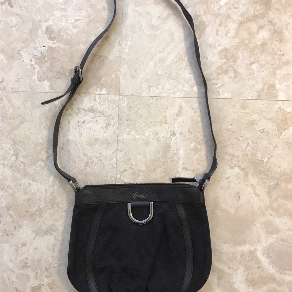Gucci cross body brown