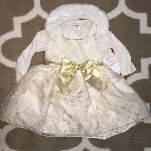 NWT Sweet Heart Rose 2pc Dress Size 2T
