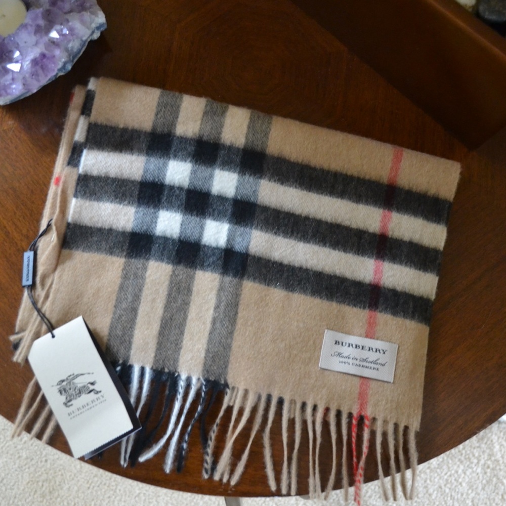 Authentic Burberry Cashmere Scarf