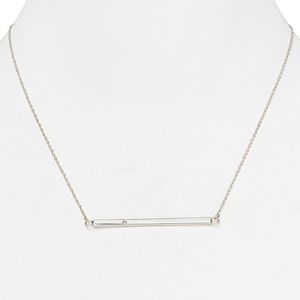 Jennifer Zeuner Chelsea Horizontal Bar Necklace