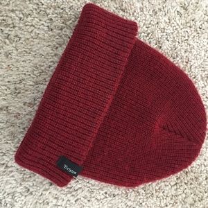Brixton Red Beanie